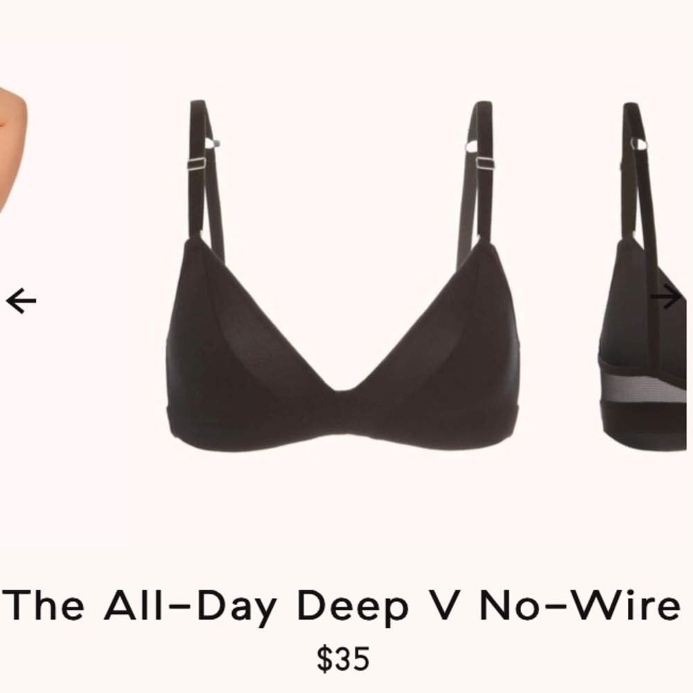 Lively - All Day Deep V No Wire Bra